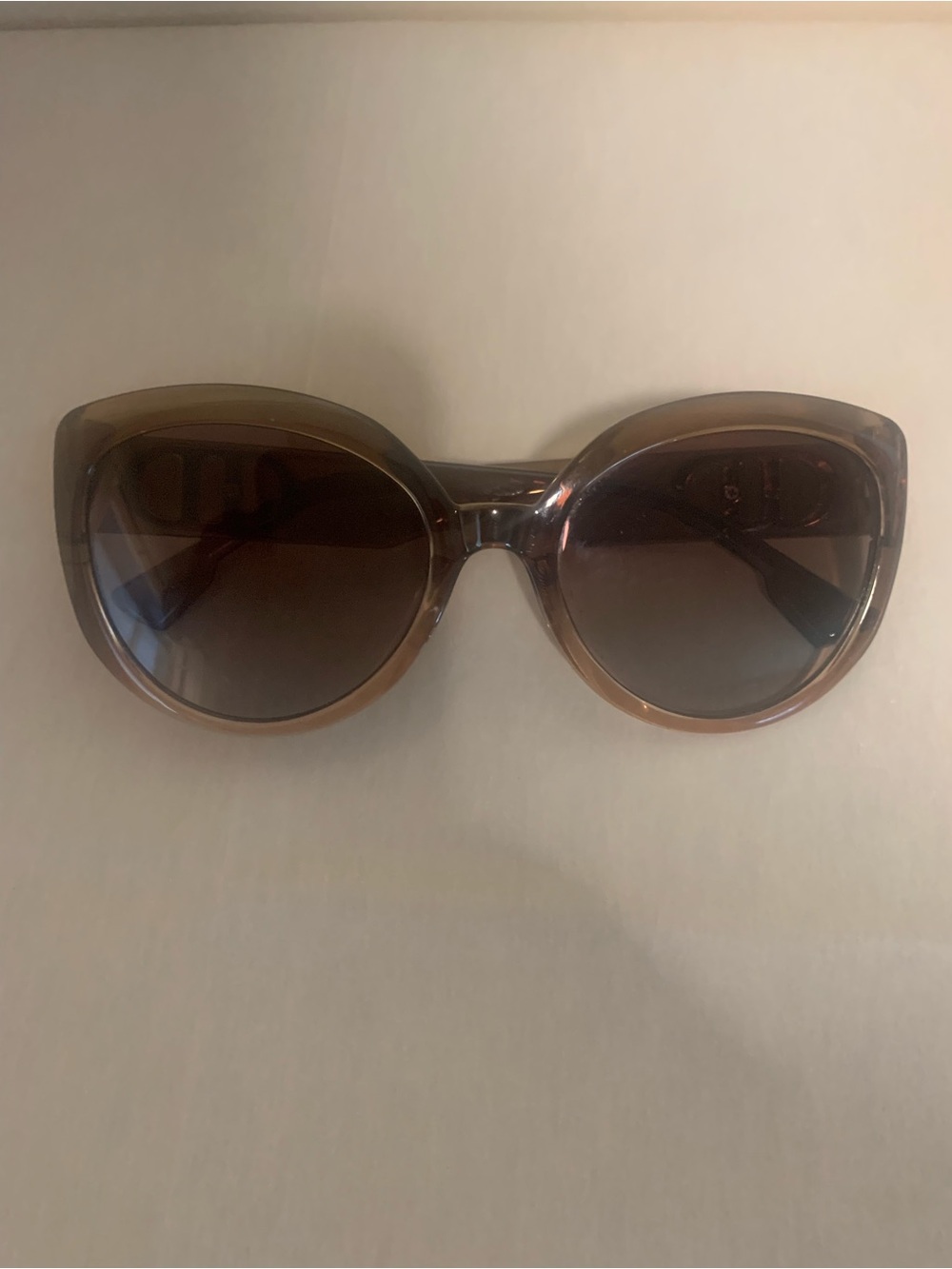 Women's Brown Oversized Sunglasses